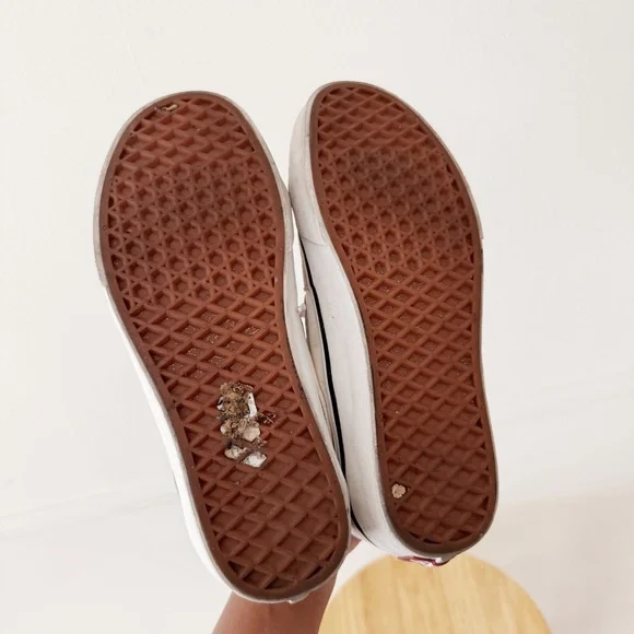 pink suede vans sk8-low - Picture 6 of 7